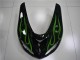 Kawasaki ZX10R 2006-2007 - Noir Vert Flamme Kawasaki ZX10R 2006-2007 - Noir Vert Flamme
