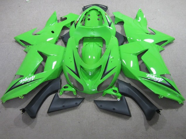 Kawasaki ZX10R 2006-2007 - Vert Blanc Ninja Kawasaki ZX10R 2006-2007 - Vert Blanc Ninja