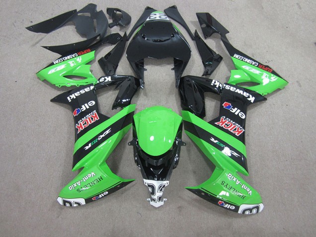 Kawasaki ZX10R 2008-2010 - Noir Vert Kawasaki ZX10R 2008-2010 - Noir Vert