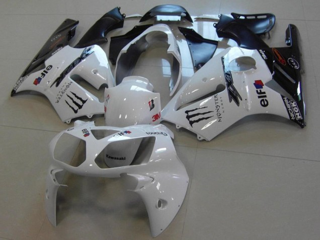 Kawasaki ZX12R 2002-2006 - Blanc Monster Kawasaki ZX12R 2002-2006 - Blanc Monster