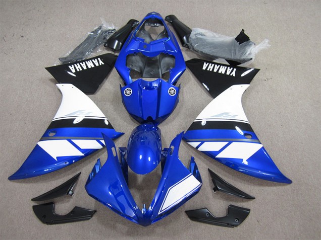 Kawasaki ZX14R ZZR 1400 2006-2011 - Bleu Blanc