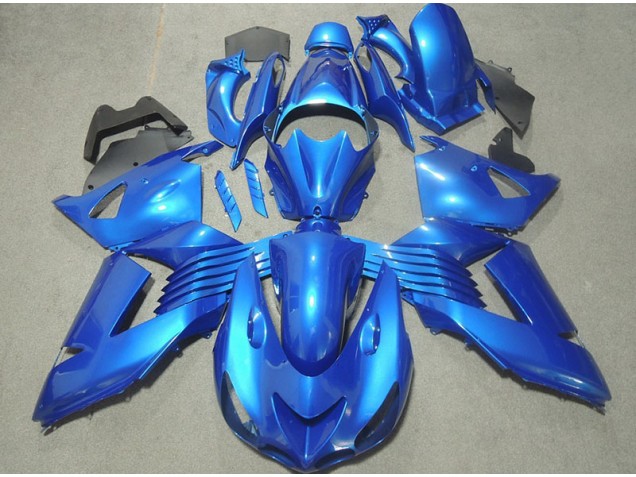 Kawasaki ZX14R ZZR 1400 2006-2011 - Bleu Kawasaki ZX14R ZZR 1400 2006-2011 - Bleu