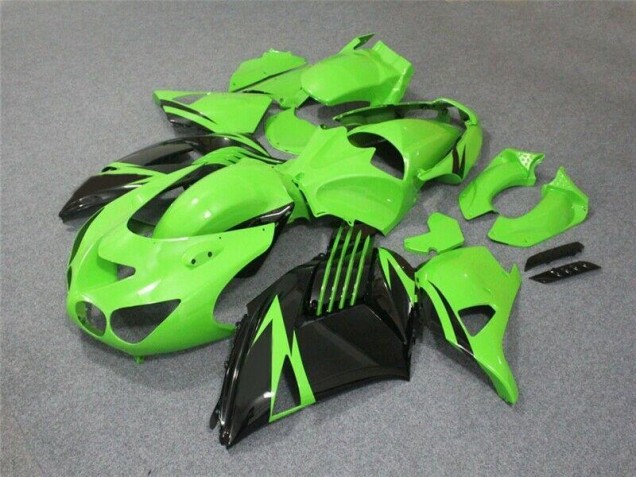 Kawasaki ZX14R ZZR 1400 2006-2011 - Vert Noir Kawasaki ZX14R ZZR 1400 2006-2011 - Vert Noir