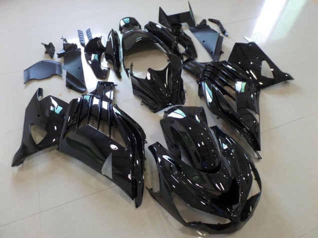 Kawasaki ZX14R ZZR 1400 2012-2021 - Noir Brillant Kawasaki ZX14R ZZR 1400 2012-2021 - Noir Brillant