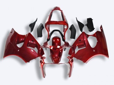 Kawasaki ZX6R 2000-2002 - Rouge