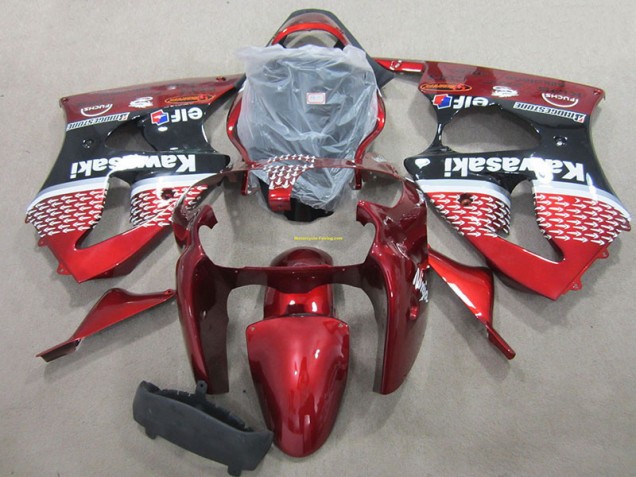 Kawasaki ZX6R 2000-2002 - Rouge Kawasaki ZX6R 2000-2002 - Rouge