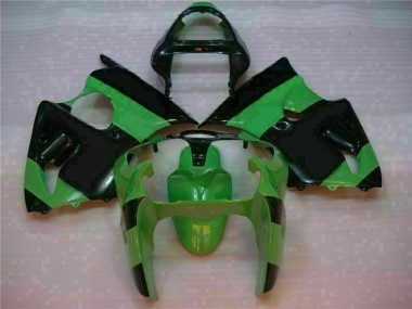 Kawasaki ZX6R 2000-2002 - Vert Noir
