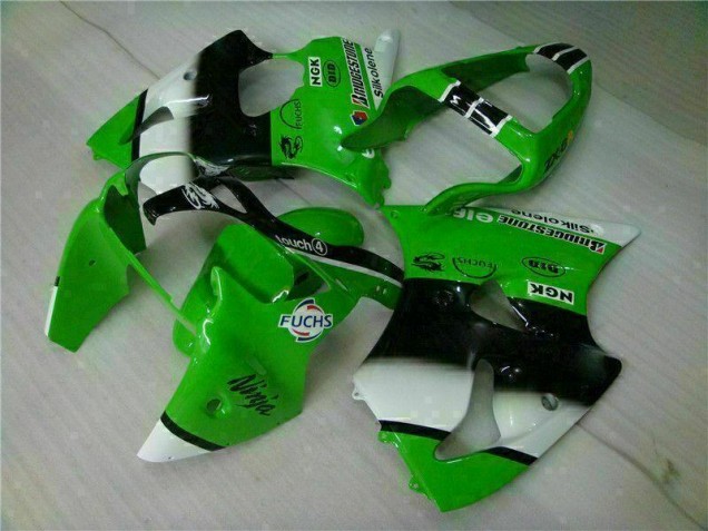 Kawasaki ZX6R 2000-2002 - Vert Noir Kawasaki ZX6R 2000-2002 - Vert Noir