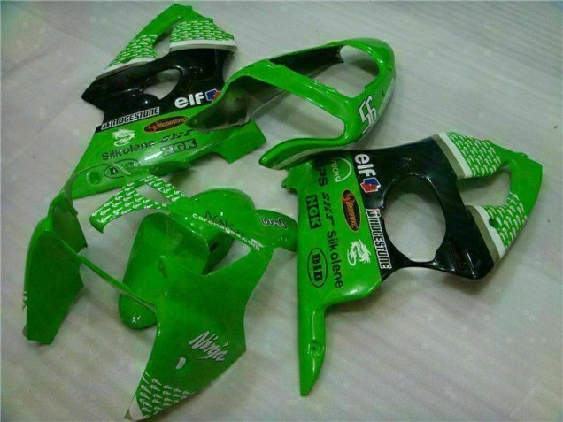 Kawasaki ZX6R 2000-2002 - Vert Noir Kawasaki ZX6R 2000-2002 - Vert Noir