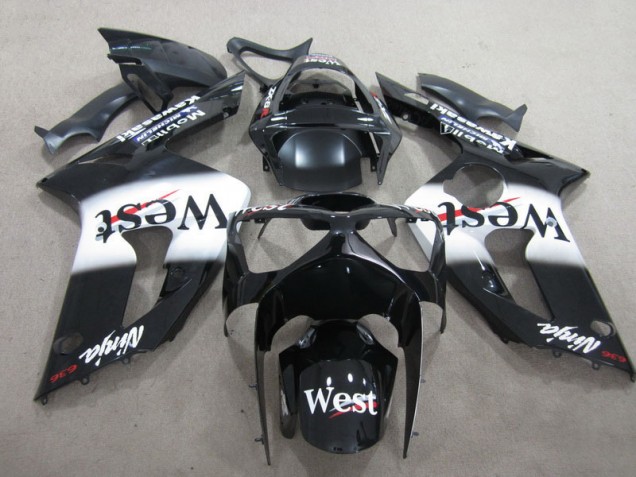 Kawasaki ZX6R 2003-2004 - Noir West Ninja 636 Kawasaki ZX6R 2003-2004 - Noir West Ninja 636