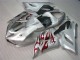 Kawasaki ZX6R 2005-2006 - Argent Rouge Flamme Kawasaki ZX6R 2005-2006 - Argent Rouge Flamme