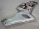 Kawasaki ZX6R 2005-2006 - Argent Rouge Flamme Kawasaki ZX6R 2005-2006 - Argent Rouge Flamme