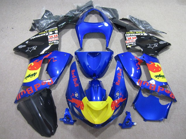 Kawasaki ZX6R 2005-2006 - Bleu Red Bull Ninja Kawasaki ZX6R 2005-2006 - Bleu Red Bull Ninja