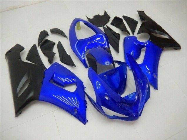 Kawasaki ZX6R 2005-2006 - Bleu Kawasaki ZX6R 2005-2006 - Bleu