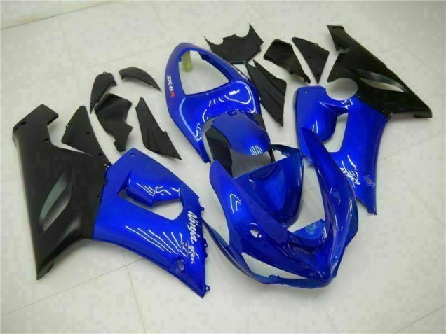 Kawasaki ZX6R 2005-2006 - Bleu Kawasaki ZX6R 2005-2006 - Bleu