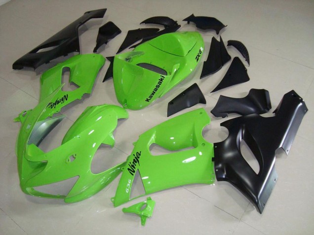 Kawasaki ZX6R 2005-2006 - Lime Vert Kawasaki ZX6R 2005-2006 - Lime Vert