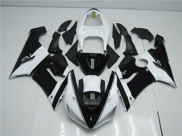 Kawasaki ZX6R 2005-2006 - Noir Blanc Kawasaki ZX6R 2005-2006 - Noir Blanc