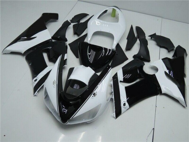 Kawasaki ZX6R 2005-2006 - Noir Blanc Kawasaki ZX6R 2005-2006 - Noir Blanc