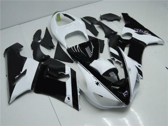 Kawasaki ZX6R 2005-2006 - Noir Blanc Kawasaki ZX6R 2005-2006 - Noir Blanc