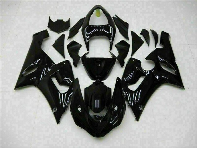 Kawasaki ZX6R 2005-2006 - Noir Brillant Kawasaki ZX6R 2005-2006 - Noir Brillant