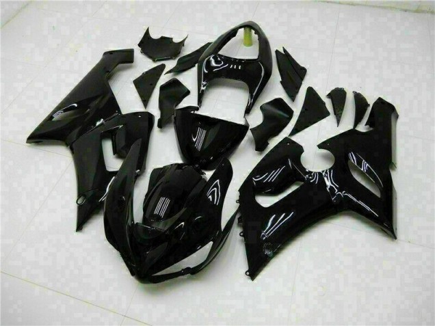 Kawasaki ZX6R 2005-2006 - Noir Brillant Kawasaki ZX6R 2005-2006 - Noir Brillant