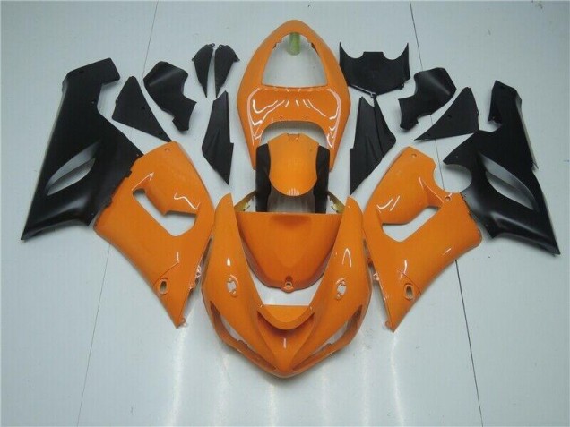 Kawasaki ZX6R 2005-2006 - Orange Noir Kawasaki ZX6R 2005-2006 - Orange Noir