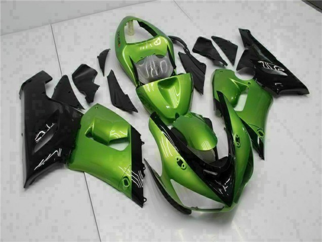 Kawasaki ZX6R 2005-2006 - Vert Kawasaki ZX6R 2005-2006 - Vert