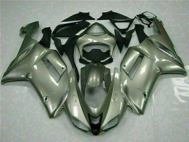 Kawasaki ZX6R 2007-2008 - Argent Kawasaki ZX6R 2007-2008 - Argent