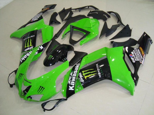 Kawasaki ZX6R 2007-2008 - Monster Vert Kawasaki ZX6R 2007-2008 - Monster Vert