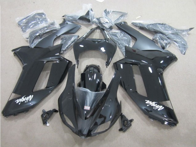 Kawasaki ZX6R 2007-2008 - Noir Blanc Kawasaki ZX6R 2007-2008 - Noir Blanc