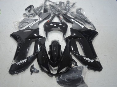 Kawasaki ZX6R 2007-2008 - Noir Blanc Ninja