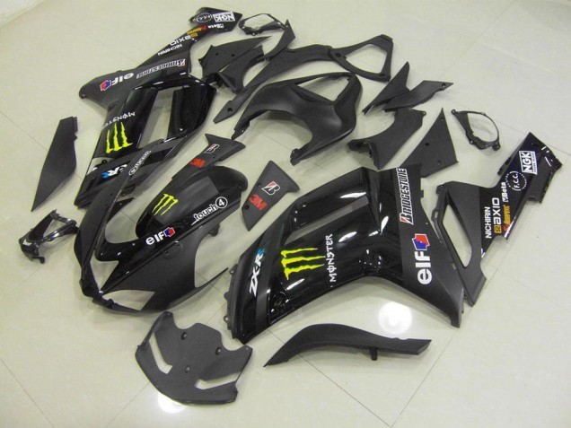 Kawasaki ZX6R 2007-2008 - Noir Monster Kawasaki ZX6R 2007-2008 - Noir Monster