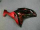 Kawasaki ZX6R 2007-2008 - Noir Rouge Flamme Kawasaki ZX6R 2007-2008 - Noir Rouge Flamme