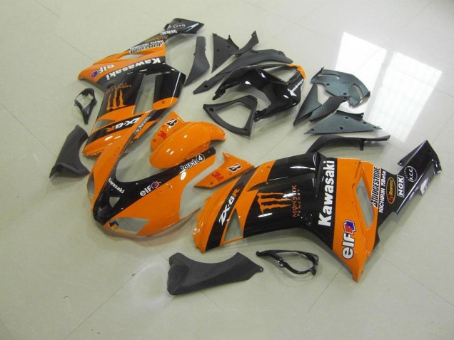 Kawasaki ZX6R 2007-2008 - Orange Monster Kawasaki ZX6R 2007-2008 - Orange Monster