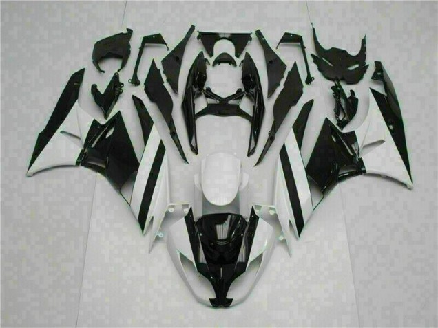 Kawasaki ZX6R 2009-2012 - Blanc Noir Kawasaki ZX6R 2009-2012 - Blanc Noir