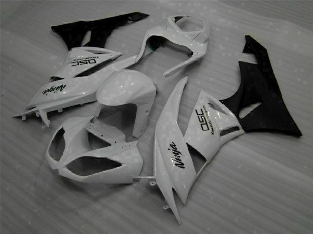 Kawasaki ZX6R 2009-2012 - Blanc Noir Ninja Kawasaki ZX6R 2009-2012 - Blanc Noir Ninja