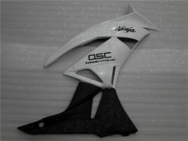 Kawasaki ZX6R 2009-2012 - Blanc Noir Ninja Kawasaki ZX6R 2009-2012 - Blanc Noir Ninja