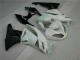 Kawasaki ZX6R 2009-2012 - Blanc Noir Kawasaki ZX6R 2009-2012 - Blanc Noir