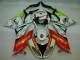 Kawasaki ZX6R 2009-2012 - Blanc Rouge H. Énergie Kawasaki ZX6R 2009-2012 - Blanc Rouge H. Énergie