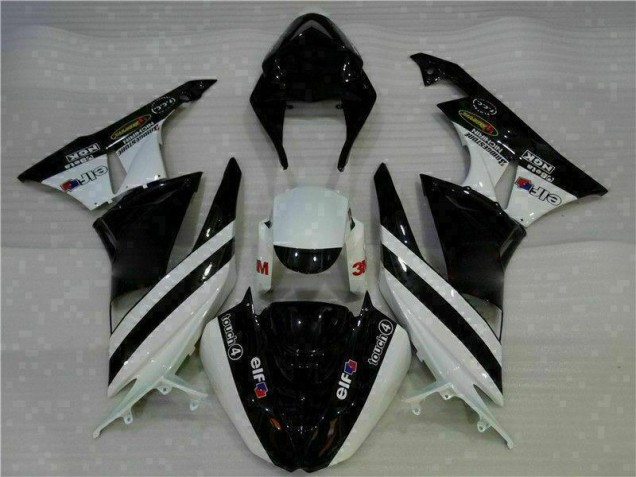 Kawasaki ZX6R 2009-2012 - Noir Blanc 3M Touch4 Kawasaki ZX6R 2009-2012 - Noir Blanc 3M Touch4