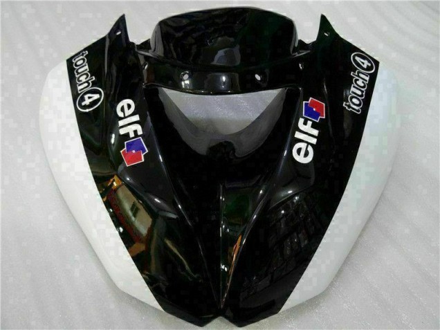 Kawasaki ZX6R 2009-2012 - Noir Blanc 3M Touch4 Kawasaki ZX6R 2009-2012 - Noir Blanc 3M Touch4