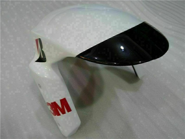 Kawasaki ZX6R 2009-2012 - Noir Blanc 3M Touch4 Kawasaki ZX6R 2009-2012 - Noir Blanc 3M Touch4