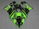 Kawasaki ZX6R 2009-2012 - Noir Vert 3M Touch4 Kawasaki ZX6R 2009-2012 - Noir Vert 3M Touch4