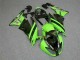 Kawasaki ZX6R 2009-2012 - Noir Vert 3M Touch4 Kawasaki ZX6R 2009-2012 - Noir Vert 3M Touch4