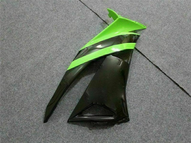 Kawasaki ZX6R 2009-2012 - Noir Vert 3M Touch4 Kawasaki ZX6R 2009-2012 - Noir Vert 3M Touch4