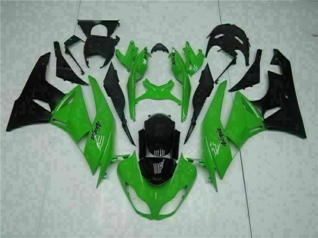 Kawasaki ZX6R 2009-2012 - Noir Vert Kawasaki ZX6R 2009-2012 - Noir Vert