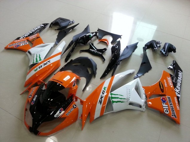 Kawasaki ZX6R 2009-2012 - Orange Monster Kawasaki ZX6R 2009-2012 - Orange Monster