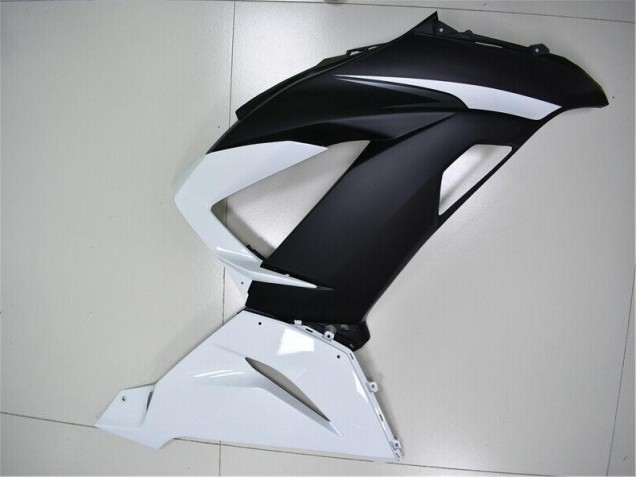 Kawasaki ZX6R 2013-2018 - Blanc Noir Kawasaki ZX6R 2013-2018 - Blanc Noir