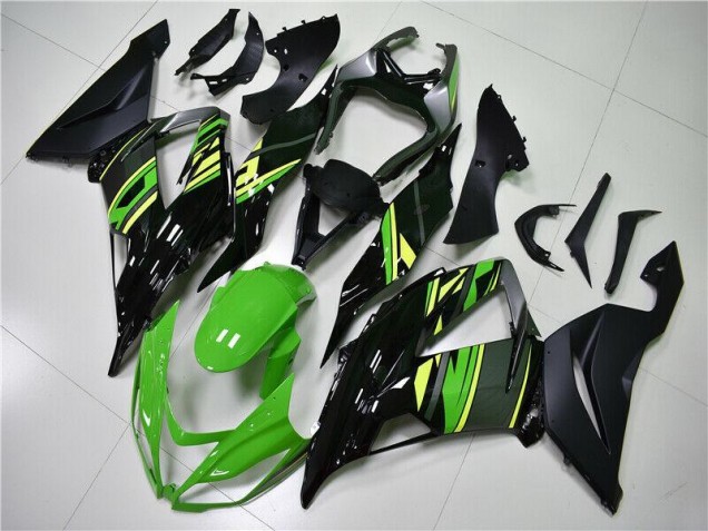 Kawasaki ZX6R 2013-2018 - Vert Noir Kawasaki ZX6R 2013-2018 - Vert Noir