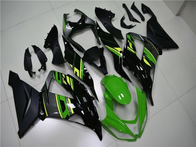Kawasaki ZX6R 2013-2018 - Vert Noir Kawasaki ZX6R 2013-2018 - Vert Noir